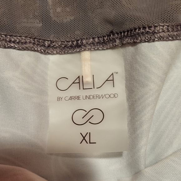 CALIA by Carrie Underwood Athletic Tank Top Womens Size XL Flow Racerback Taupe - Picture 4 of 6